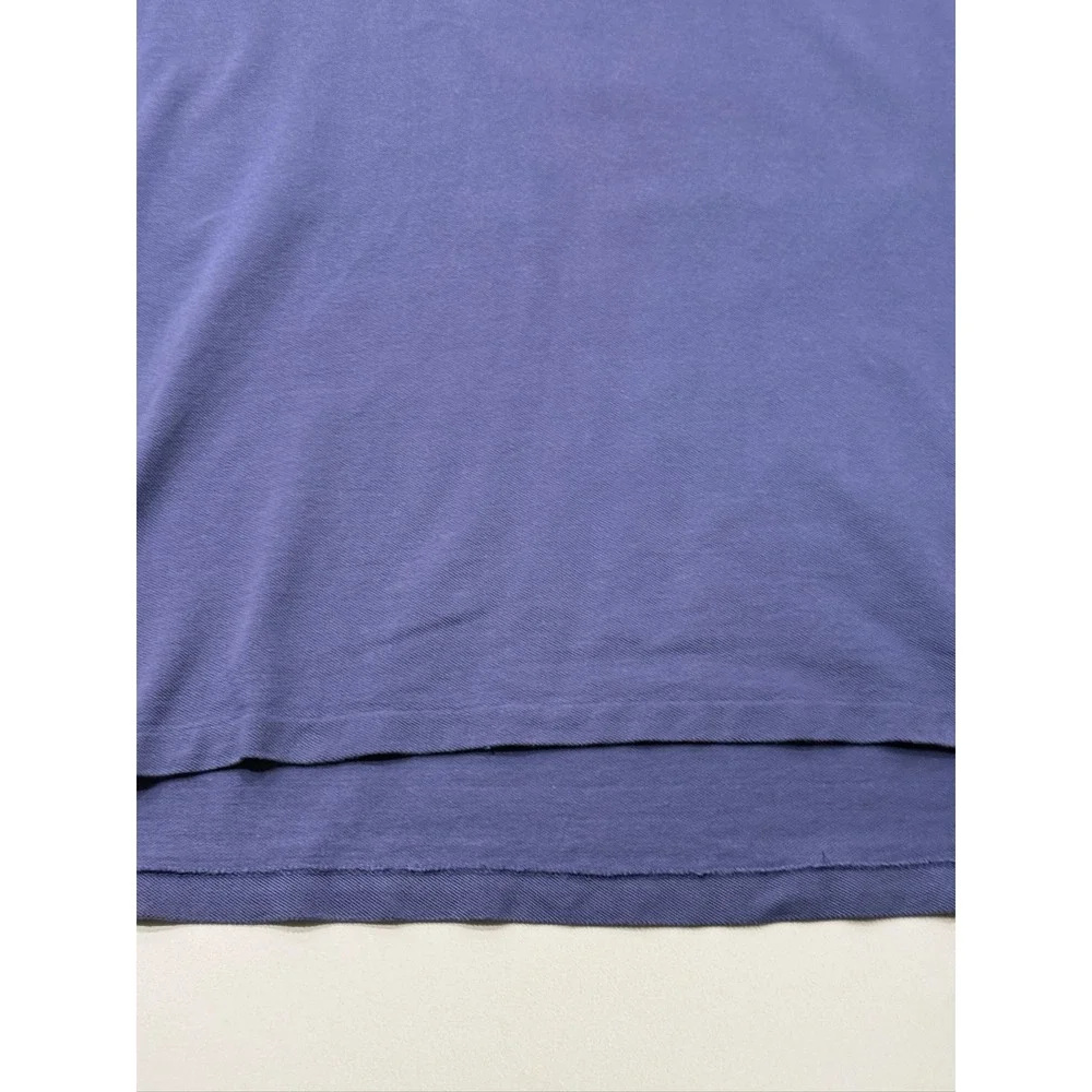 Polo Ralph Lauren Iconic Mesh Polo Shirt 2XLT Blue Cotton Red Logo